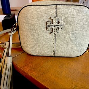 Tory Burch McGraw Camera Bag - Pine Frost - NWT